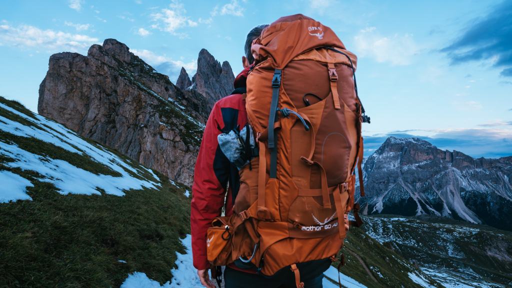 Outdoor Rucksack aufbewahren und lagern